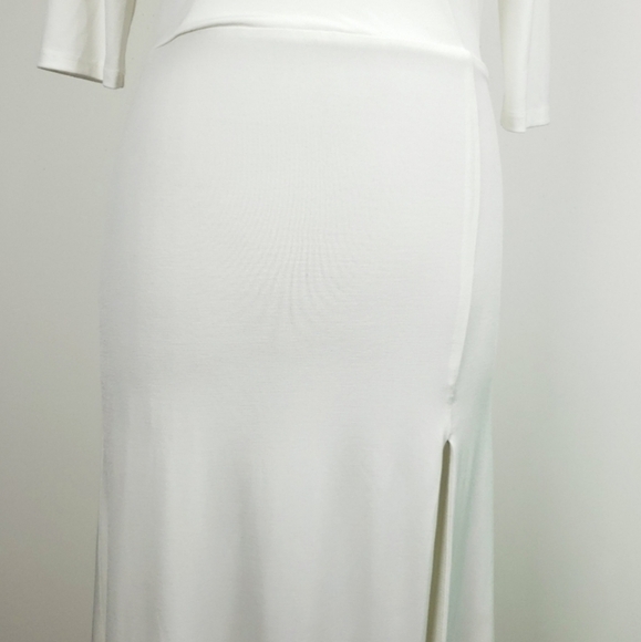 LurellyLinda Plunging High-Slit Faux Wrap Evening Gown New with Tags - Picture 10 of 12